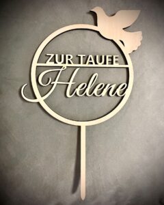 Topper Torte Blumen