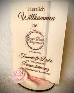 Deko Aufsteller Werbung