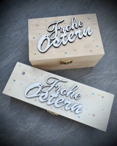 Boxen Schatullen Ostern Geschenk
