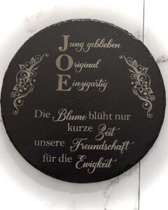 Deko Geschenk personalisiert
