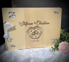 Gästebuch Hochzeit A4 quer